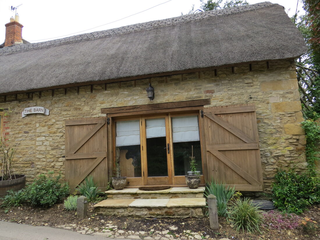 The front door of The Barn by the Ford